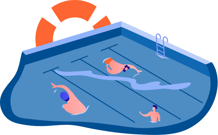 Illustration 4 Cloud Pool Illustration 4 Cloud Pool
