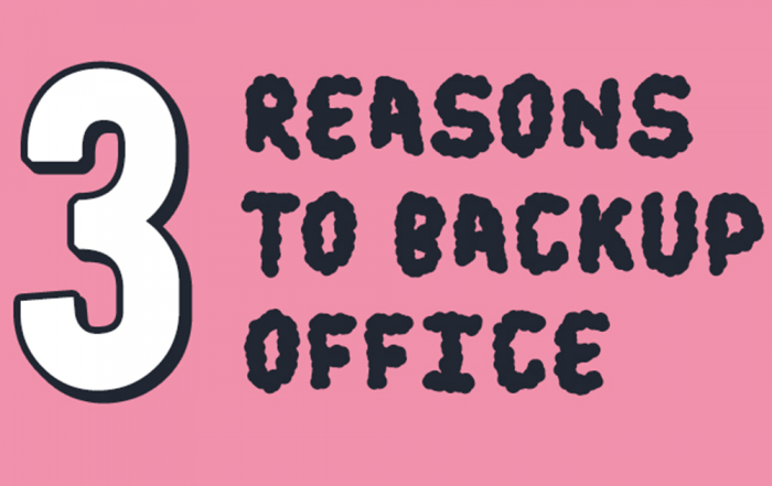 3 Reasons why Office 365 Backup is Crucial